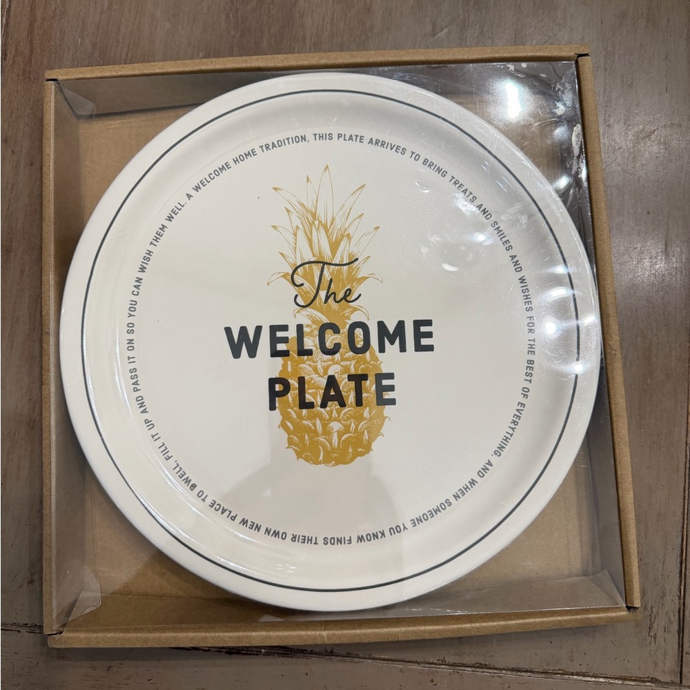 NEW! The Welcome Plate -Create A Timeless Tradition! - Picture 3 of 5